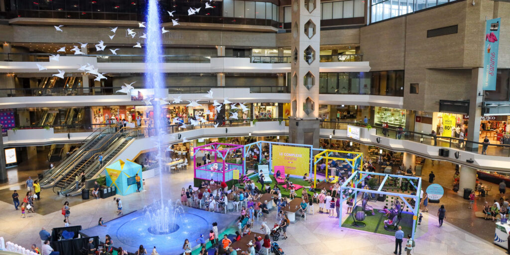 Complexe Desjardins, grande fontaine centrale