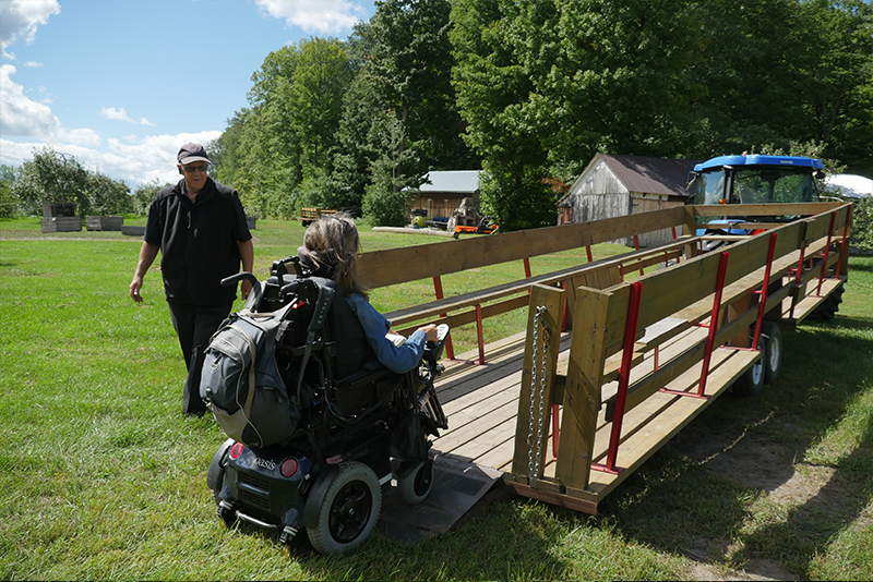 Verger Richard Legault - chemin du terroir des Laurentides